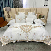 Luxury European Egyptian Cotton Embroidered Bedding Set | Yedwo Home